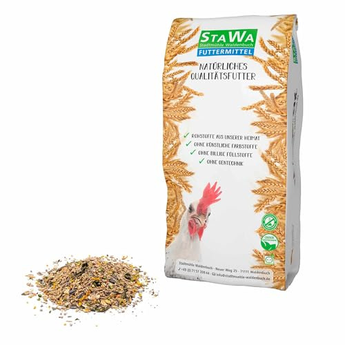 StaWa Wachtelfutter-Mix mit Kräuter, ohne Gentechnik, 25 kg