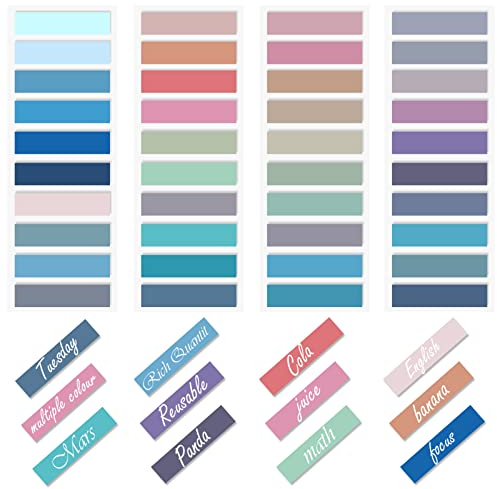 800 Stück Index Haftnotizen Tabs, Seite Marker Pagemarker Set Flaggen Index Bunt Dünn Plastik Haftstreifen Pastell Set Sticky Tabs Aesthetic Seitenmarkierung Klebemarkierungen Haftmarker
