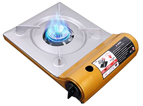 MACIMO Cassette Grill Cook Stove Outdoor Portable Outdoor Camping Picnic Butane Gas Stove Burner Furnace 34X 27X 9 Cm