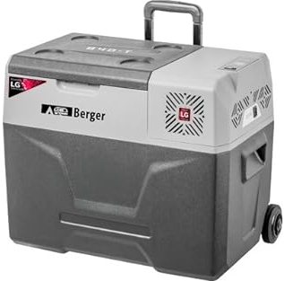 Berger | Frigo Portatile a Compressore 39L, Frigorifero Portatile per Auto, Camper e Barca, Frigo Portatile Elettrico 12V, Mini Frigo Congelatore da -20℃ a 20℃ per Campeggio, Viaggi, Picnic