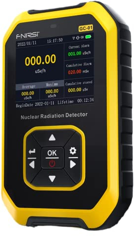 DollaTek Nuclear Radiation Detector Personal Dosimeter X-ray γ-ray β-ray Radioactivity Tester Marble Detector