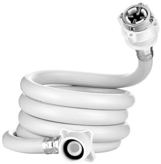 JrEam Washing Machine Water Inlet Pipe Water Inlet Connection And Supply Line Washing Machine Hose Portable Water Inlet Connection And(3m)