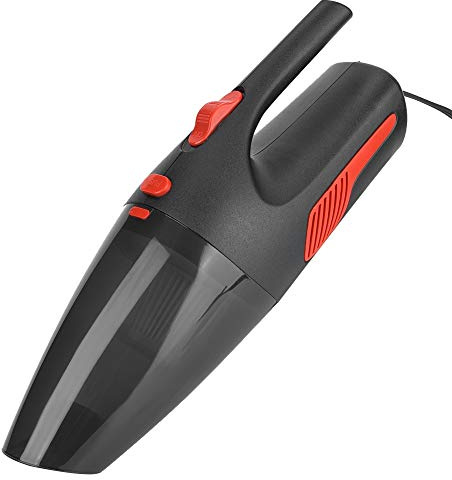 Ejoyous 120W Clean à Aspirateur Puissant Humide et Sec pour Véhicule 12V ABS ABS Nettoyer avec Plusieurs Buses d'aspiration Conception Ergonomique (Black)