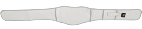 Aoaoy Wireless Heating Pillows for The Lower Back, Massage Device Made of Carbon Fiber, 3 Temperature Levels, Heated Waist Belt for The Home Office