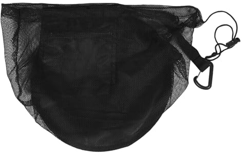 CONGARTENO Borsa Sportiva Coulisse in Rete Traspirante per Singolo Pallone Zaino Tracolla per Basket Calcio Pallavolo e Rugby con Chiusura Rapida e Clip per Palestra e Uso Domestico