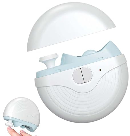 Battery Powered Clipper – Adjustable Speed Settings, Compact Handheld Trimmer, Durable Stainless Steel, Easy operations Feature | for Toenails Fingernails Home Travel Salon Pedicure Manicure Daily Use