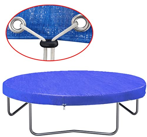 vidaXL Abdeckung Trampolin PE 90g/m² Abdeckplane Wetterplane mehrere Auswahl