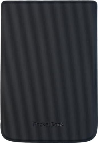 Pocketbook Shell Cover passend für Basic 4, Basic Lux 2, Color, Touch HD 3, Touch Lux 4 und Touch Lux 5 - Straight Lines Black