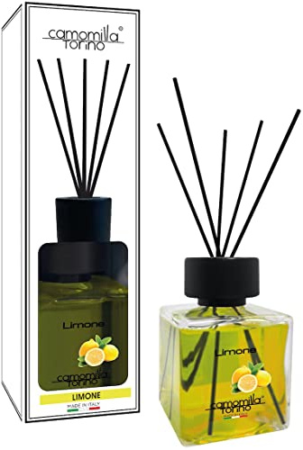 Diffusore profumo per ambienti cubo 500 ml. 12 Fragranze Italy (Limone)