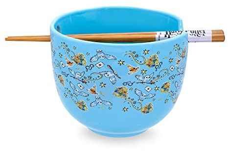 Harry Potter Hogwarts Icons Dinnerware Set | 20-Ounce Ramen Bowl With Chopsticks