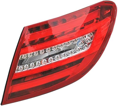 NAIRE Heckleuchten für Benz W204 C180 C200 C220 C260 C280 C300 2011-2014,Blinklicht Wasserdicht Rücklicht Multifunktion Signallicht Sicherheit Licht, A/Right side