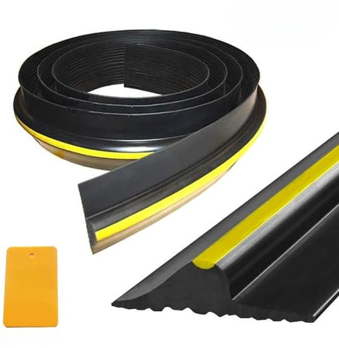 10ft Heavy Duty Garage Door Floor Threshold Weather Seal Rubber Draught Rain Excluder
