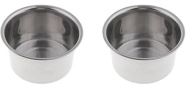 Tityvirnix 2 Set Stainless Steel Wax Melting Pot Double Boiler Base for Candle Soap Making Wax pan