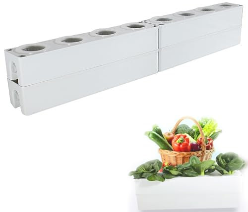 Pots de Fleurs Auto-arrosants,potager interieur, système de culture hydroponique de jardin, kit de culture aéroponique pour herbes, fruits et légumes avec pompe d'hydratation