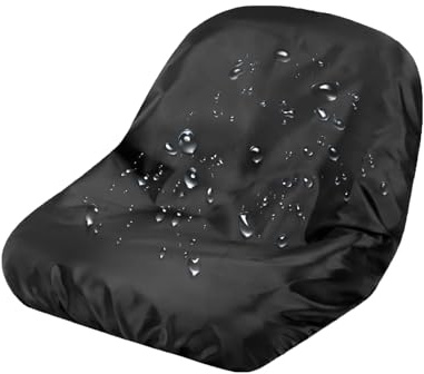 de asiento para cortacésped, cojín impermeable, protector de asiento para tractor y cortacésped, cómoda de cojín para uso al aire libre en granja, patio, jardín, patio trasero, resistente