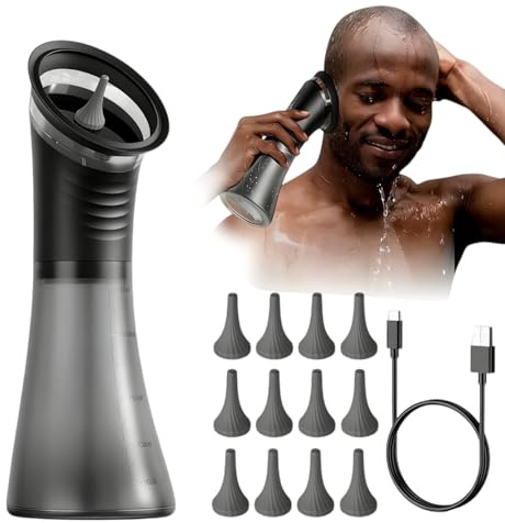 Mldnld Electric Ear Cleaner for Ear Wax Removal, IPX7 Waterproof Safe Ear Wax Removal Kit with 3 Adjustable Pressure Modes & LED Display, Portable Ear Wax Remover Tool Including 12 Reusable Replacemen