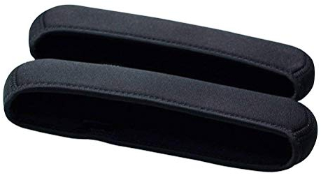 Toyvian 1 Paar Büro-Computerstuhl-Armlehnenschoner Stuhl-Armlehnenpolster schwarz Größe L