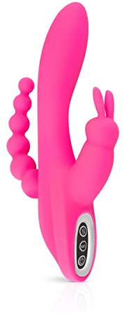 Teazers – Double Vibromasseur Rabbit – Rose