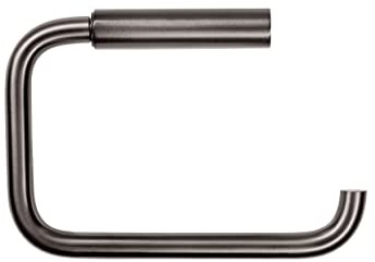 blomus WC-Rollenhalter MODO | Badaccessoire | Farbe Burned Metal | Metallic Finish | titanbeschichteter Edelstahl