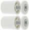 cyclingcolors 2x Butée d'arrêt de lame finale de volet roulant ronde 15mm Ø22mm en PVC avec rondelle et vis Store Fenêtre Enroulement Déroulement Coffre Menuiserie, blanc