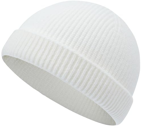 PHILIGHTS Fisherman Beanie-Mütze, dünne Wolle, für Herren, Damen, Trawler, Totenkopfmützen