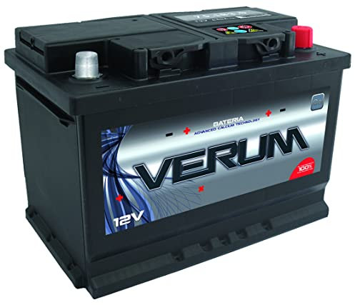 Batería de coche 72 Ah 640 Amp. 24 Meses de Garantía. Máxima Potencia Arranque. Primer Fabricante Europeo.