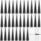 30Pcs Wood Anchor Stripped Screw Hole Repair Kits-Door Hinge Hole Repair Kits Fit Screws Sizes #2 to #18-Adjustable Wall Anchors for Wood Door Drywall Hole Repair
