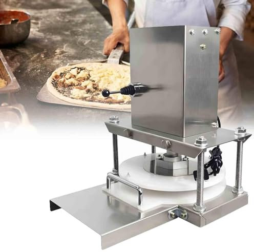 KLYDBMYT Macchina per pressare la Pasta per Pizza elettrica, 8,6 Commerciale, sfogliatrice elettrica per Pasta, Macchina per pressare la Pasta per Pizza e Pasta.