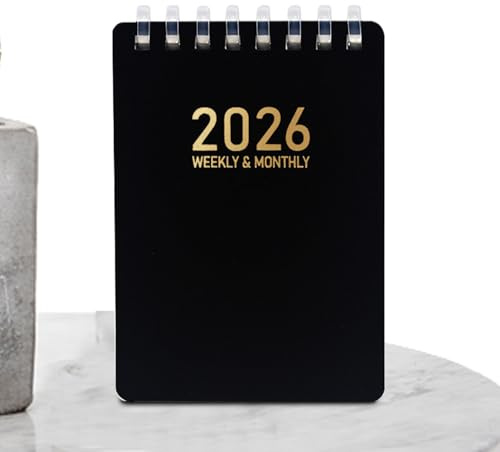 Agenda giornaliera | Taccuino primavera 2026 | Formato tascabile A7 Soft Coil Data cartella di lavoro per ricerca università giurisprudenza sul posto di lavoro