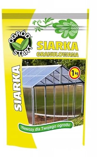 Zolfo per piante granulare 1kg - concime fungicida naturale - acidificante