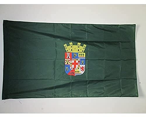 AZ FLAG Bandera Province d’Almería 90x60 cm Española Poliéster 100D Funda | Uso interior y exterior Enseña costuras dobles y bordes reforzados con funda para mástil