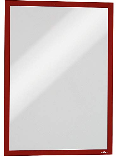 DURABLE | DURAFRAME® Info-Rahmen MAGNETIC | magnetisch | für DIN A4 | rot | VE 10 Stk