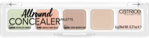 Catrice Allround Concealer, täckpenna, nr 010, nude, långvarig, matt, vegansk, oljefri, utan parfym, 3-pack (3 x 6 g)