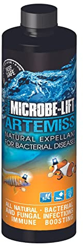 MICROBE-LIFT ART16 Artemiss Immune Booster and Disease Treatment for Fish Health in Freshwater and Saltwater Aquariums, 16 Fl Oz