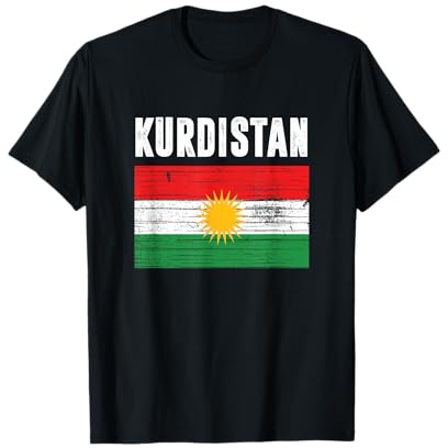 Kurdistan Flag | Iran Kurd Kurds | Proud Kurdish T-Shirt