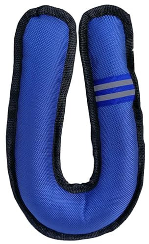 Juguete de platillo volador para cachorros, en forma de U, divertido juguete interactivo para la dentición para perros