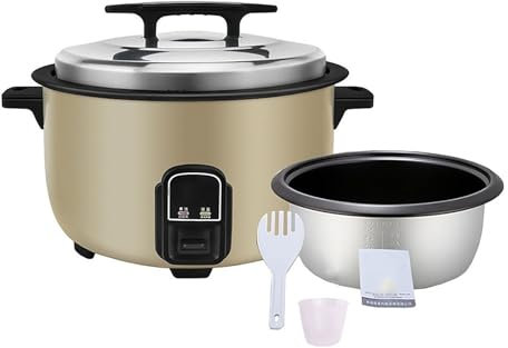 Olla arrocera, Olla arrocera Grande (8-30 l), para comedores, hoteles y escuelas, para 8-60 Personas (30 l, 4150 W)