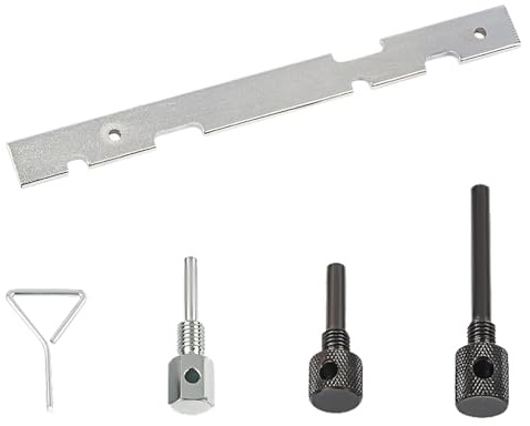 Oiieco 5Pcs Engine Camshaft Timing Locking Setting Alignment Tool Set Kit, Compatible with Ford Fiesta Focus Mazda Volvo, Engine Timing Tool Kit, Cam Belt Locking Tool