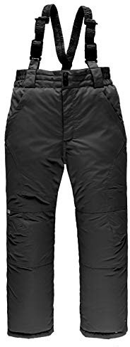 Generisch Skihose Kinder Jungen Mädchen Schneehose Outdoorhose Skilanglaufhose Warme Gefütterte Softshellhose Ski Pant Thermohose Wasserdicht Winddichte Wanderhose Snowboardhose Hosenträgerhose