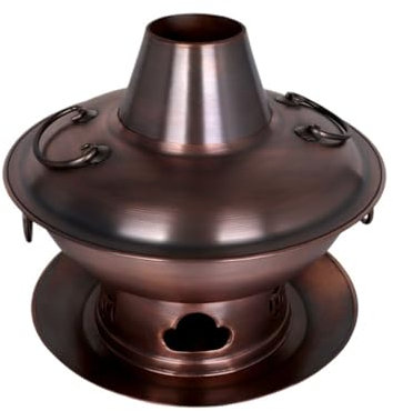 Fondue Olla Hot Pot Olla Caliente De Carbón, Olla Caliente De Cobre, Olla Caliente For Chimenea, Olla Caliente Adecuada For Olla Caliente De Cobre Familiar Fondue Queso(40cm)