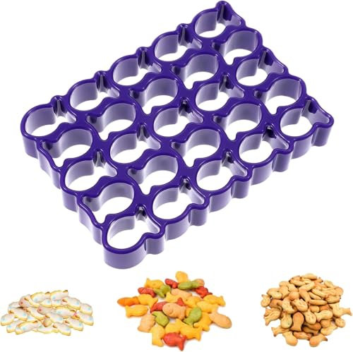 2 cortadores de galletas de pez dorado de 25 cavidades, molde de peces, moldes de galletas de animales, mini cortador de galletas de pescado dorado, cortador de galletas para hornear galletas pequeñas