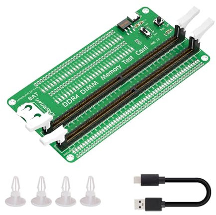 YIZITU Memory Test Card Notebook DDR4 DIMM Memory Tester Tool With LED Light Tester Diagnosis Card Memory Tester For Desktop