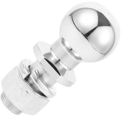 STOBAZA Bola de Enganche para Vehículos de Remolque y Embarcaciones de Remolque de 2 Pulgadas de Hierro Estable y Adaptable Conexión Segura y Diseño Resistente