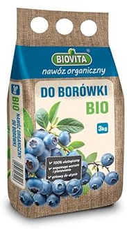 Bio Dünger für Heidelbeeren – 100% Organischer Granulatdünger 3 kg | Natürlicher NPK-Dünger für Blaubeeren, Hortensien & Rhododendren | Ökologisch & Nachhaltig |