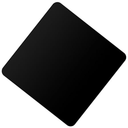 MUELODSIC Schwarze Acrylplatte 30X30cm Reflektierende Fotografie Acrylplatte Als Fotohintergrund für Produktaufnahmen