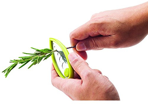 Joie Leaf Herb Stripper, Quickly Removes Leaves from Stems, Six Holes of Varying Sizes, Stainless Steel, Durable Tool, BPA-Free, Time-Saving Kitchen Gadget, Dishwasher Safe