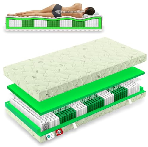 Matratzen Perfekt Taschenfederkernmatratze München 100x200 H4 23 cm