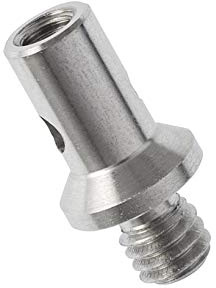 Gewinde Adapter für Taststift Messtaster M4 Außengewinde zu M3 Innengewinde 7 mm Durchmesser 9 mm Länge