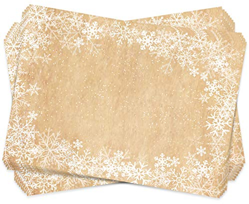 Logbuch-Verlag 25 Aufkleber weihnachtlich für Namen Weihnachtsaufkleber Geschenketiketten Etiketten 7,2 x 5,4 cm zum Beschriften
