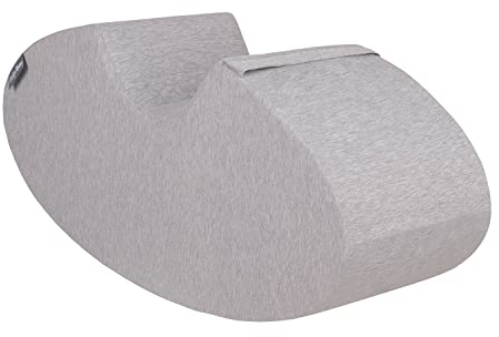 KiddyMoon Schaumstoff Wippe Baby Hüpfer Für Kinder, Hellgrau